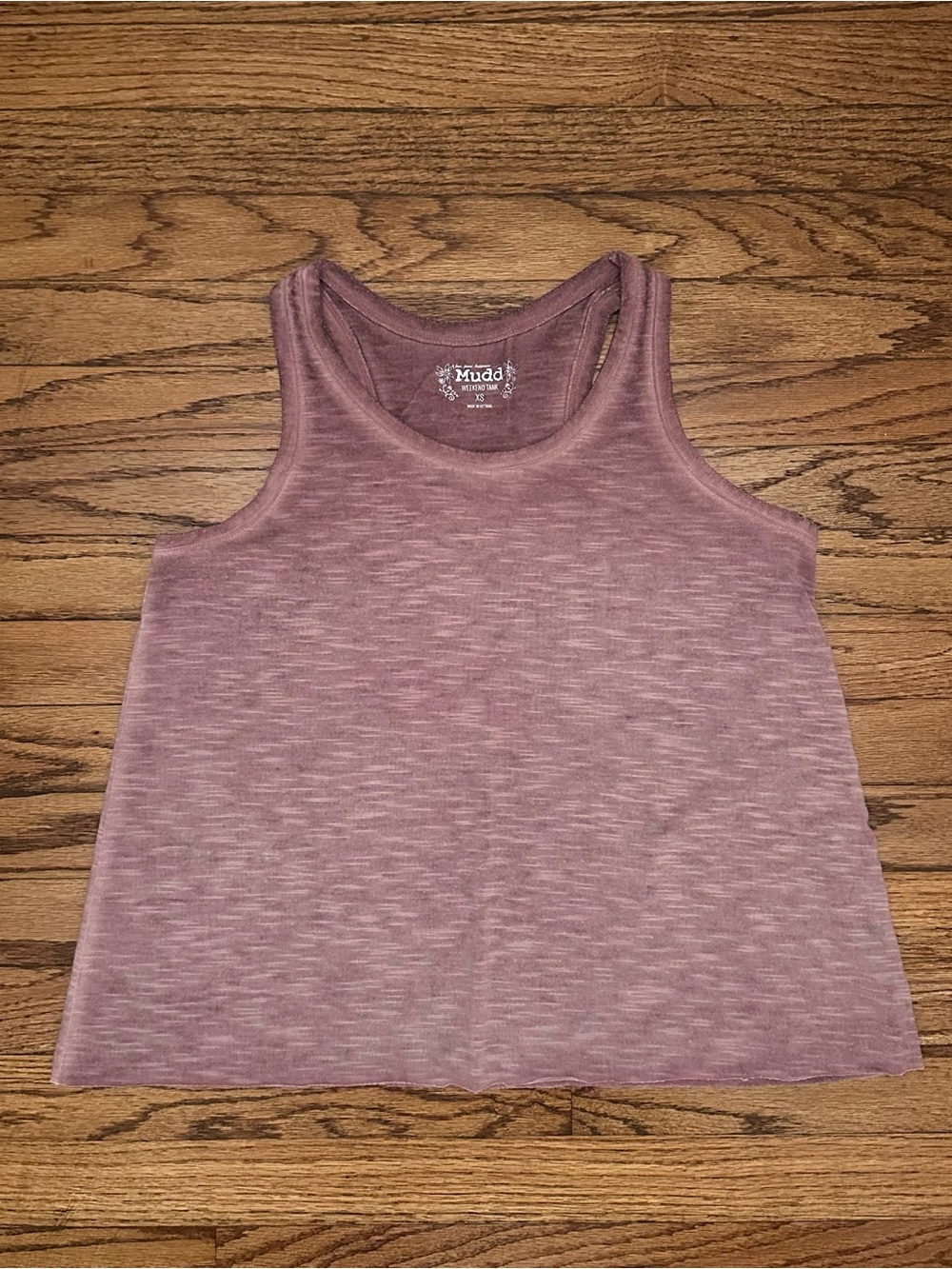 Mudd Knit Weekend Tank - Racerback - Juniors XS